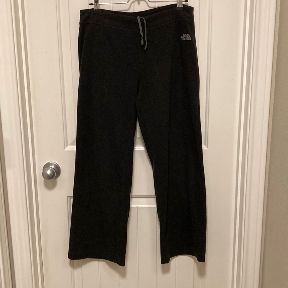Northface fleece wide leg pants